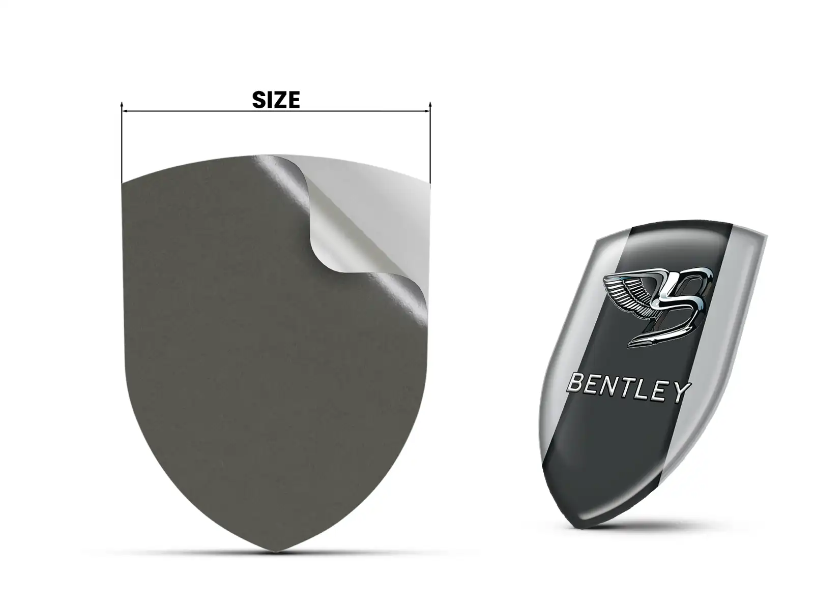 Bentley Rear Window Stickers Cars Max Lasting Pro Style